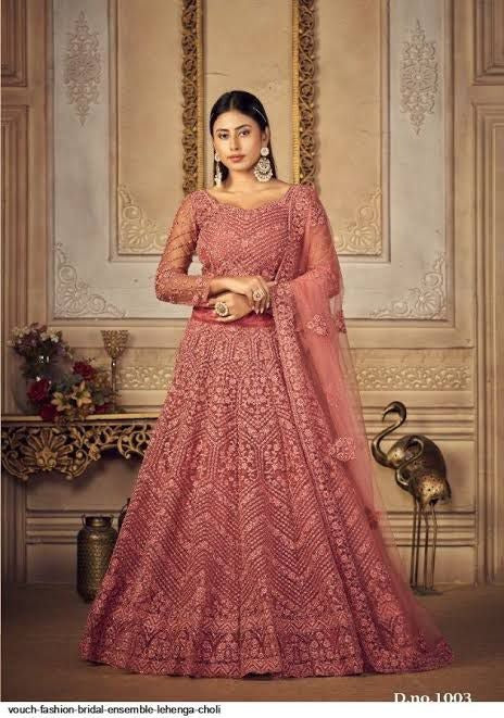Gleska Lehenga Wedding Season Collection Dulhan Premium Combo Set 5Colour Dress