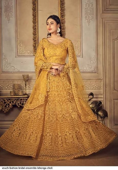 Gleska Lehenga Wedding Season Collection Dulhan Premium Combo Set 5Colour Dress